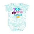 thumbnail image 1 of Inktastic 100 Days Cooler in Pink Girls Baby Bodysuit, 1 of 5