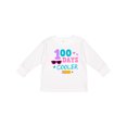 thumbnail image 1 of Inktastic 100 Days Cooler in Pink Girls Long Sleeve Toddler T-Shirt, 1 of 5