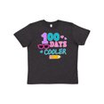 thumbnail image 1 of Inktastic 100 Days Cooler in Pink Youth T-Shirt, 1 of 5