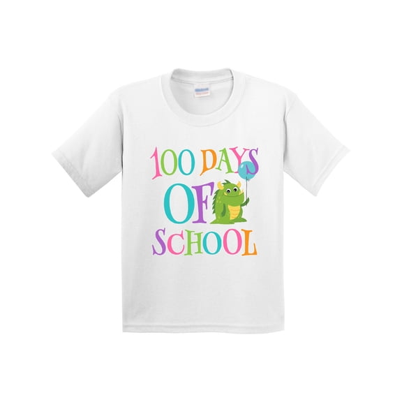 Inktastic 100 Days of School Party Youth T-Shirt