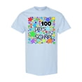 thumbnail image 1 of Inktastic 100 Days of School Colorful Stars T-Shirt, 1 of 5