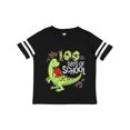 thumbnail image 1 of Inktastic 100 Days of School Cute Green Dinosaur Boys or Girls Toddler T-Shirt, 1 of 5