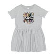 thumbnail image 1 of Inktastic 100 Days of School Girls Toddler Dress, 1 of 5
