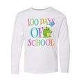 thumbnail image 1 of Inktastic 100 Days of School Party Long Sleeve Youth T-Shirt, 1 of 5