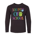 thumbnail image 1 of Inktastic 100 Days of School Party Long Sleeve Youth T-Shirt, 1 of 5