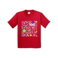 thumbnail image 1 of Inktastic 100 Days of School Pastel Stars Youth T-Shirt, 1 of 5