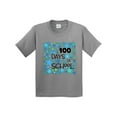 thumbnail image 1 of Inktastic 100 Days of School Stars in Blue Youth T-Shirt, 1 of 5