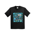 thumbnail image 1 of Inktastic 100 Days of School Stars in Blue Youth T-Shirt, 1 of 5