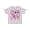 thumbnail image 1 of Inktastic 100 Days of School Stars in Pink Boys or Girls Toddler T-Shirt, 1 of 5