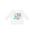 thumbnail image 1 of Inktastic 100 Magical Days of School with Blue Mermaid and Fish Boys or Girls Long Sleeve Toddler T-Shirt, 1 of 5
