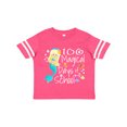 thumbnail image 1 of Inktastic 100 Magical Days of School with Blue Mermaid and Fish Boys or Girls Toddler T-Shirt, 1 of 5
