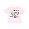 thumbnail image 1 of Inktastic 100 Magical Days of School with Blue Mermaid and Fish Boys or Girls Toddler T-Shirt, 1 of 5