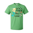 thumbnail image 1 of Inktastic 100 Magical Days of School with Blue Mermaid and Fish T-Shirt, 1 of 5