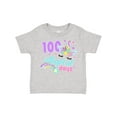 thumbnail image 1 of Inktastic 100 Magical Days with Unicorn Girls Toddler T-Shirt, 1 of 5