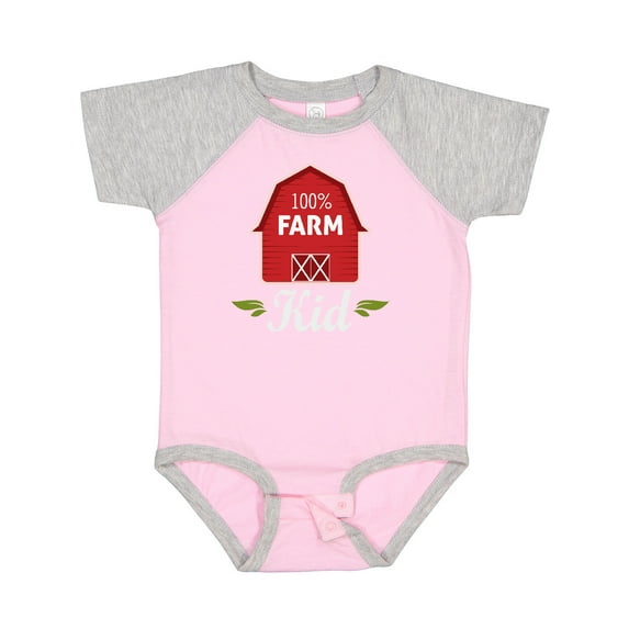 Inktastic 100 Percent Farm Kid Gift Baby Boy or Baby Girl Bodysuit