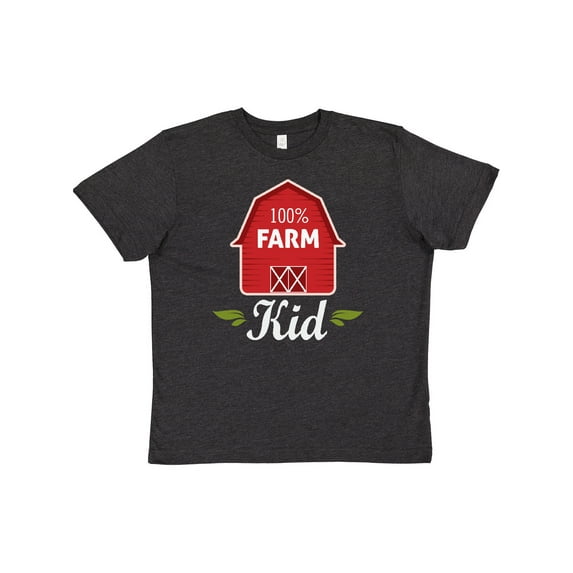 Inktastic 100 Percent Farm Kid Youth T-Shirt