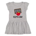 thumbnail image 1 of Inktastic 100th Day School Party Girls Toddler Dress, 1 of 5
