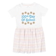 thumbnail image 1 of Inktastic 100th Day of School Party Girls Toddler Dress, 1 of 5