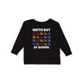 thumbnail image 1 of Inktastic 100th Day of School with Tally Marks Boys or Girls Long Sleeve Toddler T-Shirt, 1 of 5