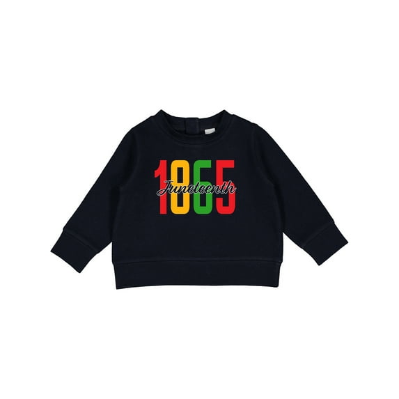 Inktastic 1865 Juneteenth Baby Sweatshirt