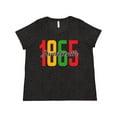 thumbnail image 1 of Inktastic 1865 Juneteenth Women's Plus Size T-Shirt, 1 of 5