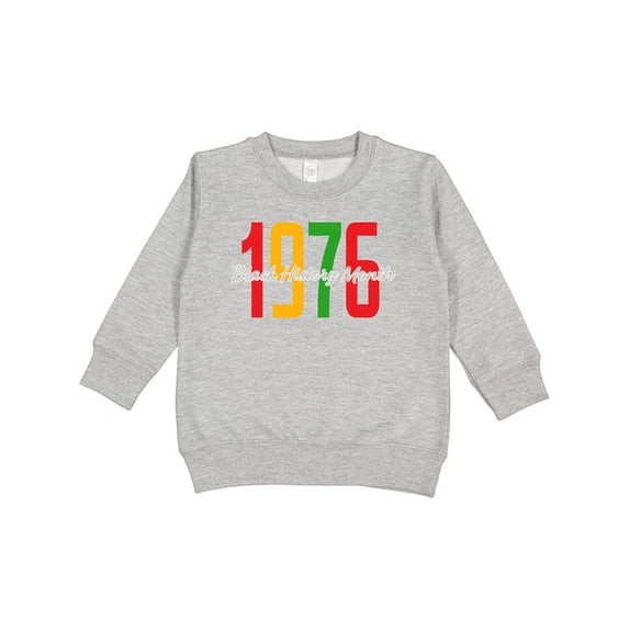 Inktastic 1976 Black History Month Toddler Sweatshirt