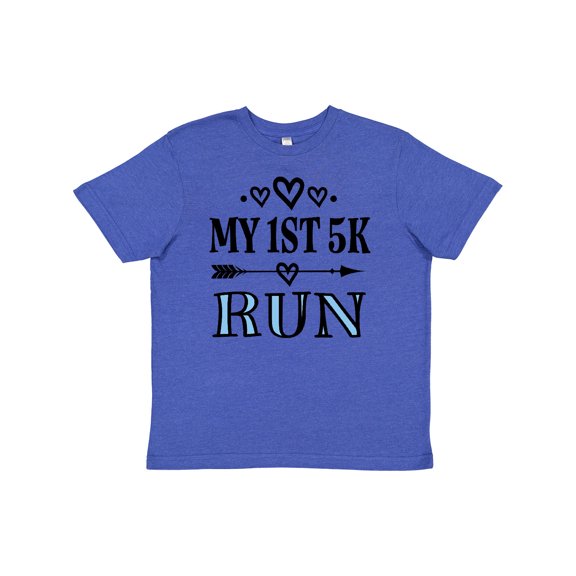 Inktastic 1st 5K Race Running Fitness Youth T-Shirt