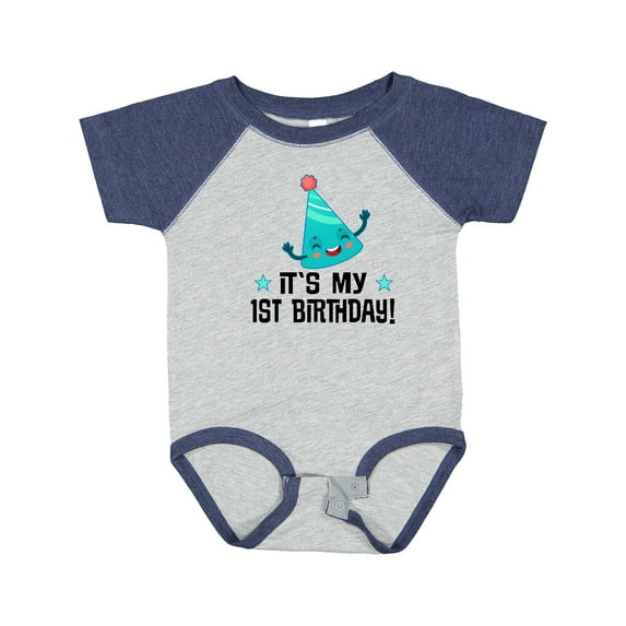 Inktastic 1st Birthday 1 Year Old Boys or Girls Baby Bodysuit