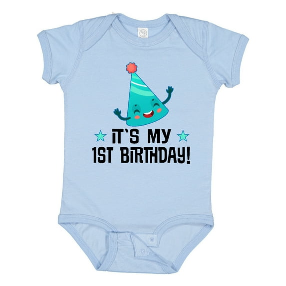Inktastic 1st Birthday 1 Year Old Boys or Girls Baby Bodysuit