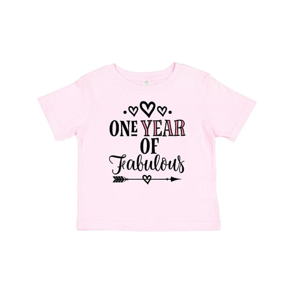 Inktastic 1st Birthday 1 Year of Fabulous Girls Baby T-Shirt
