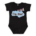 thumbnail image 1 of Inktastic 1st Birthday Airplane I'm One Boys Baby Bodysuit, 1 of 5