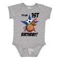thumbnail image 1 of Inktastic 1st Birthday All Stars Boys Baby Bodysuit, 1 of 5