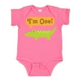 thumbnail image 1 of Inktastic 1st Birthday Alligator Jungle Boys or Girls Baby Bodysuit, 1 of 5