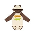 thumbnail image 1 of Inktastic 1st Birthday Alligator Jungle Boys or Girls Long Sleeve Baby Bodysuit, 1 of 5