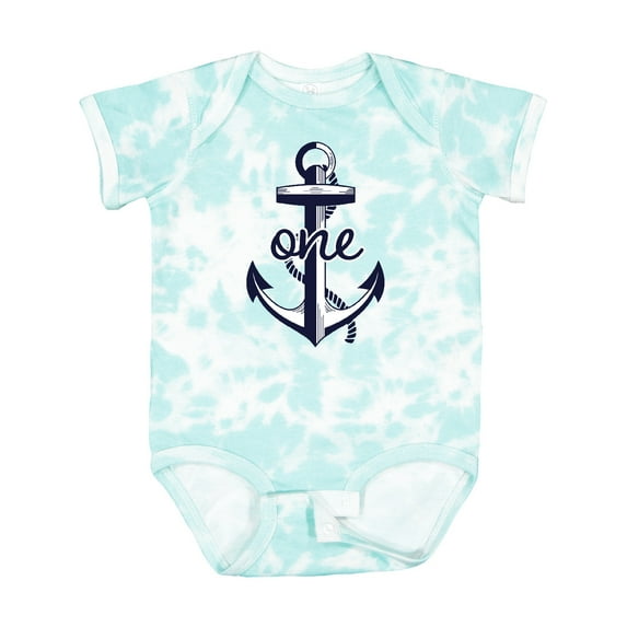 Inktastic 1st Birthday Anchor Boys or Girls Baby Bodysuit