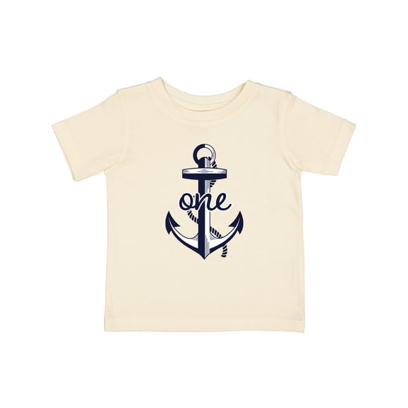 Inktastic 1st Birthday Anchor Boys or Girls Baby T-Shirt