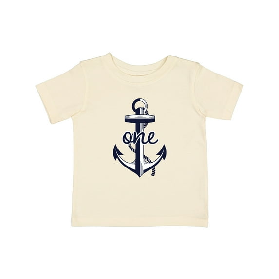 Inktastic 1st Birthday Anchor Boys or Girls Baby T-Shirt
