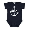 thumbnail image 1 of Inktastic 1st Birthday Anchor Nautical Boys or Girls Baby Bodysuit, 1 of 5