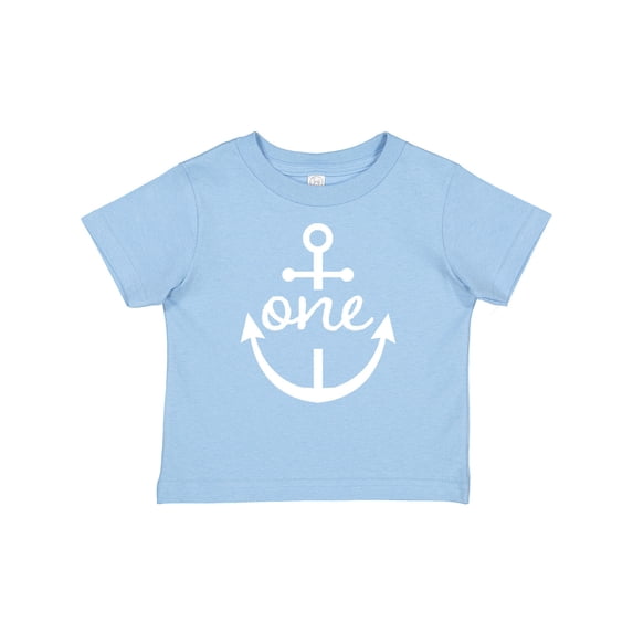 Inktastic 1st Birthday Anchor Nautical Boys or Girls Baby T-Shirt