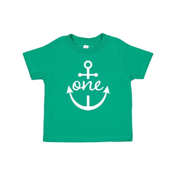 Inktastic 1st Birthday Anchor Nautical Boys or Girls Baby T-Shirt
