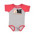 thumbnail image 1 of Inktastic 1st Birthday Baseball Boys First Boys or Girls Baby Bodysuit, 1 of 5