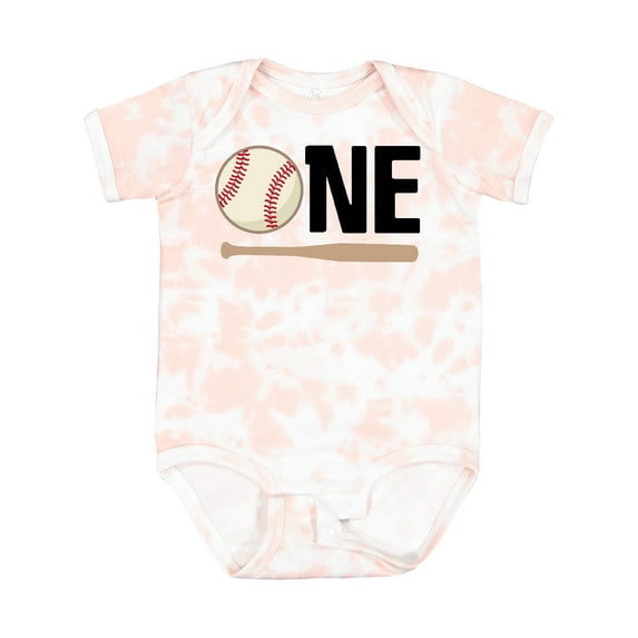 Inktastic 1st Birthday Baseball Boys First Boys or Girls Baby Bodysuit
