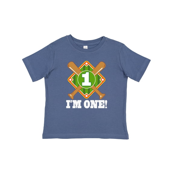 Inktastic 1st Birthday Baseball Party Boys Boys Baby T-Shirt