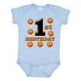 thumbnail image 1 of Inktastic 1st Birthday Basketball Boys or Girls Baby Bodysuit, 1 of 5