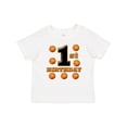 thumbnail image 1 of Inktastic 1st Birthday Basketball Boys or Girls Baby T-Shirt, 1 of 5
