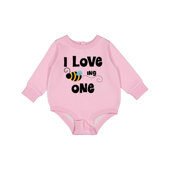 Inktastic 1st Birthday Bee Baby Fleece Bodysuit