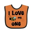 thumbnail image 1 of Inktastic 1st Birthday Bee Boys or Girls Baby Bib, 1 of 4