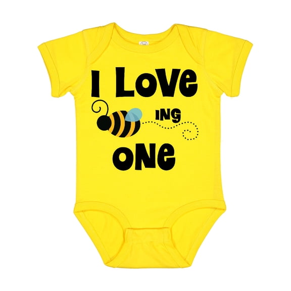 Inktastic 1st Birthday Bee Boys or Girls Baby Bodysuit