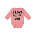 thumbnail image 1 of Inktastic 1st Birthday Bee Boys or Girls Long Sleeve Baby Bodysuit, 1 of 5