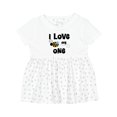 thumbnail image 1 of Inktastic 1st Birthday Bee Girls Baby Dress, 1 of 5